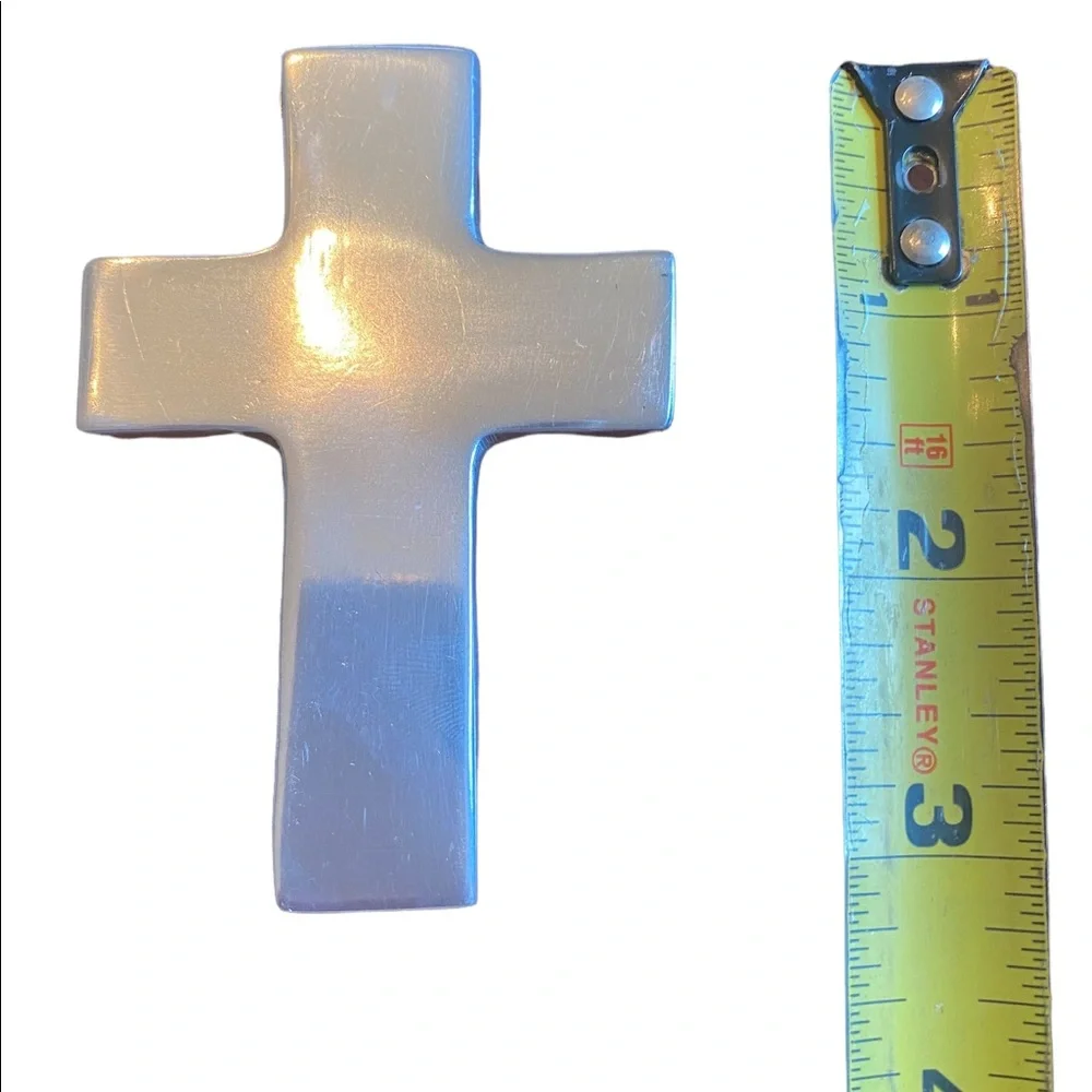 Silver Metal Cross